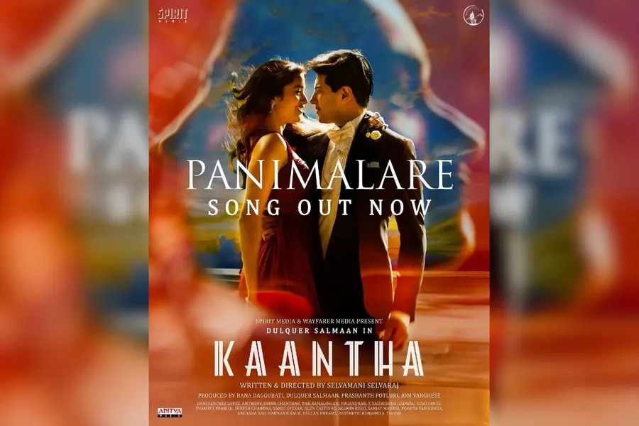 WATCH | Dulquer Salmaan drops romantic first single 'Panimalare' from 'Kaantha'