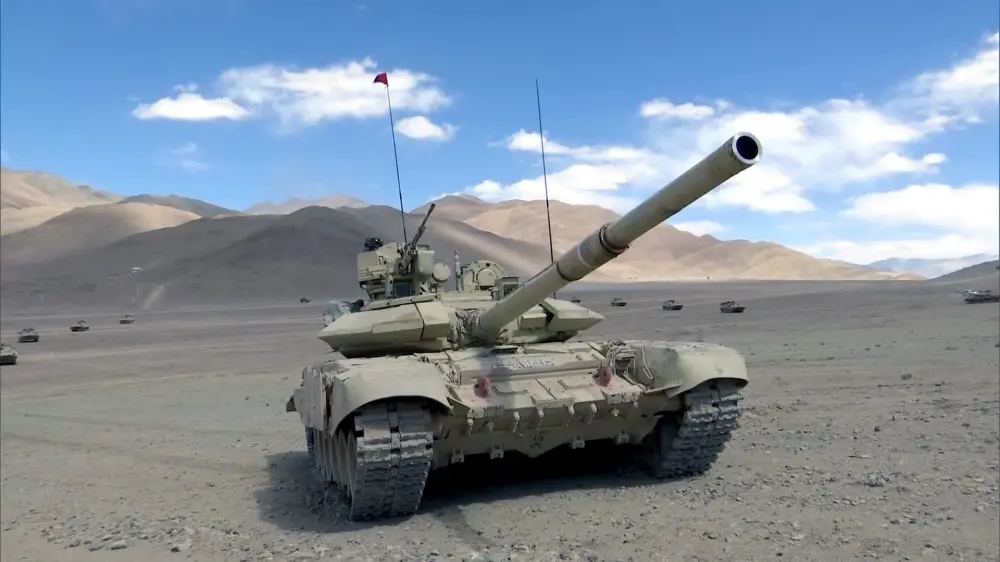 T-90 Bhishma tank of the Indian Army | ANI
