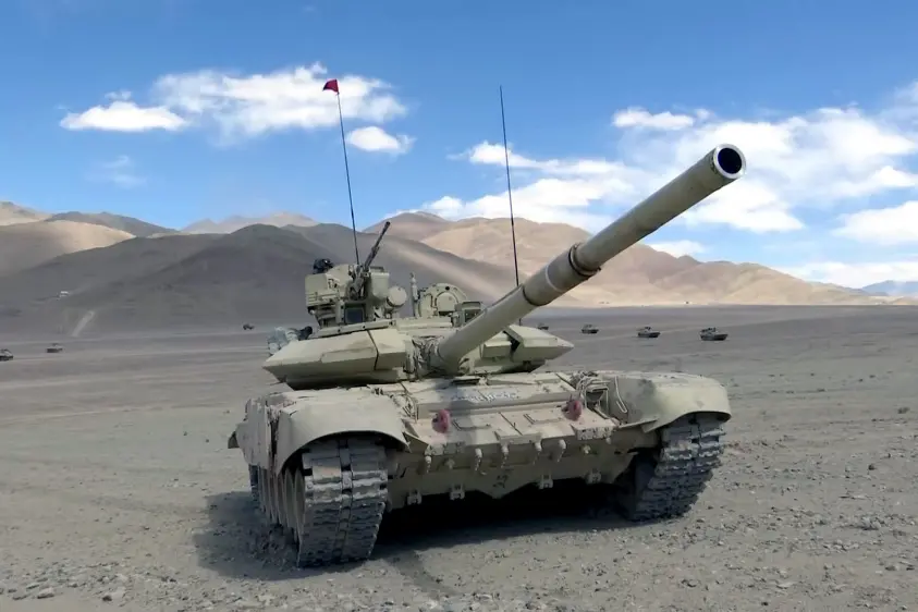 T-90 Bhishma tank of the Indian Army