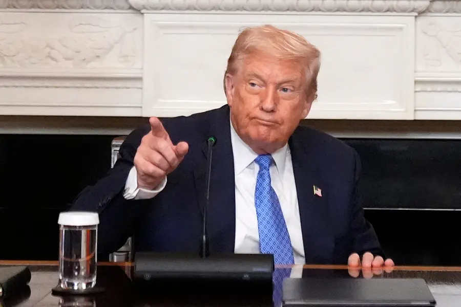 US President Donald Trump