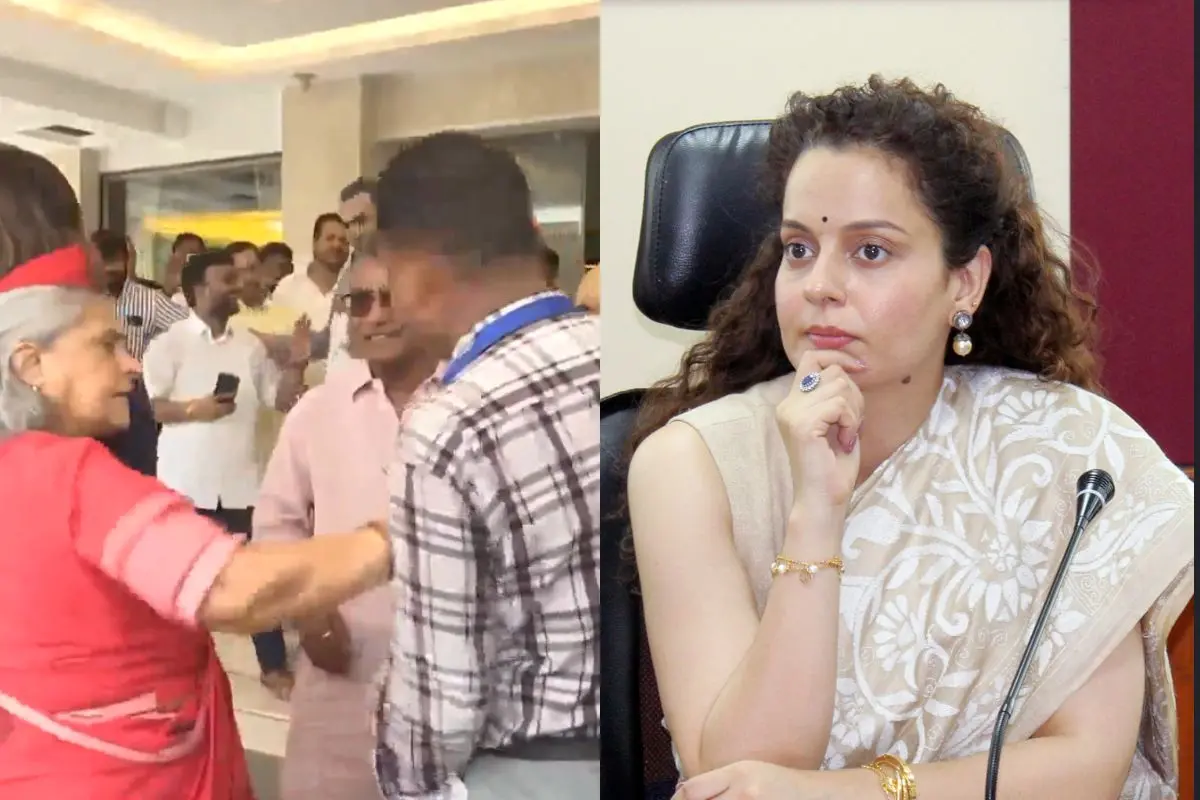 Jaya Bachchan pushes man trying to take a selfie; Kangana Ranaut