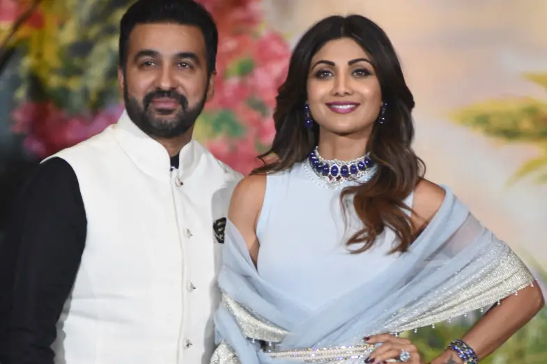 Bollywood actress Shilpa Shetty and her husband Raj Kundra