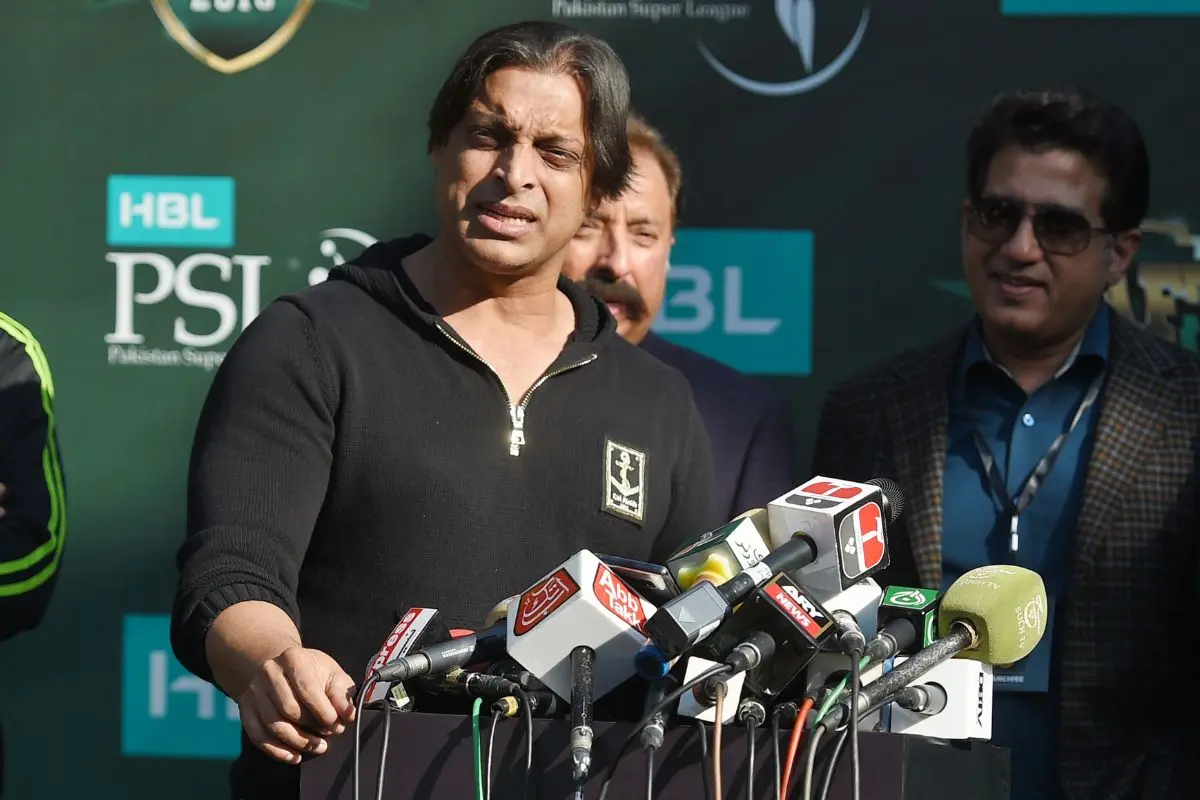 Former Pakistani cricketer Shoaib Akhtar. Photo: AFP