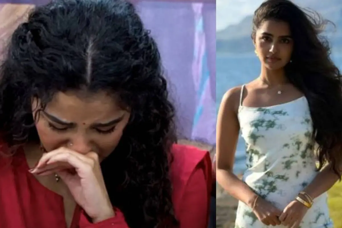 Anupama burst into tears. | Screengrab/Instagram