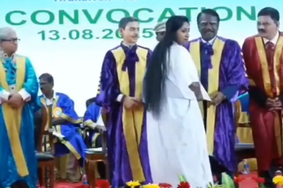 WATCH | PhD graduate refuses to accept degree from Tamil Nadu Governor RN Ravi