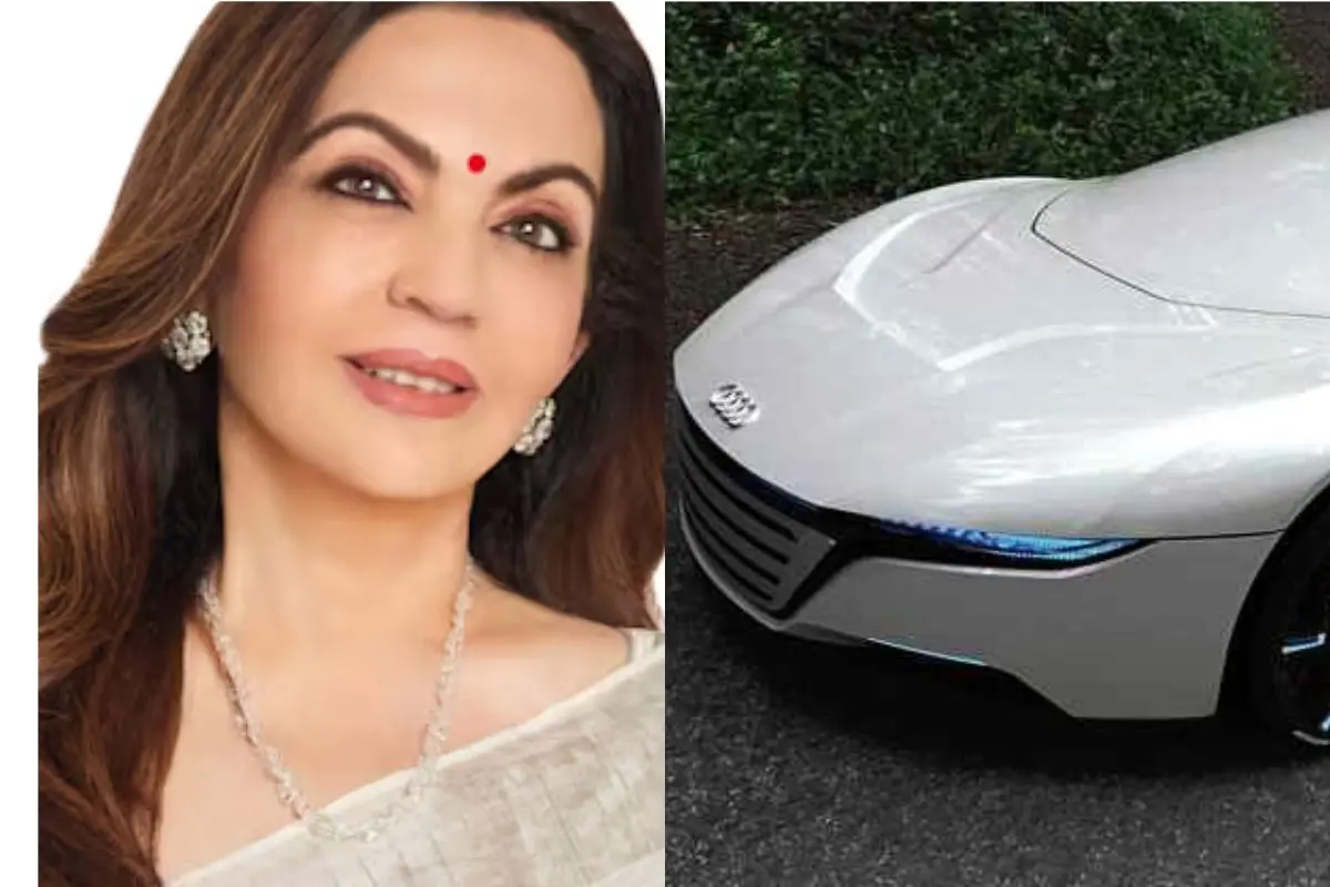 Nita Ambani's ultra-rare Rs 100-crore Audi A9 Chameleon - a colour-changing marvel and one of only 11 in the world. Photo: X