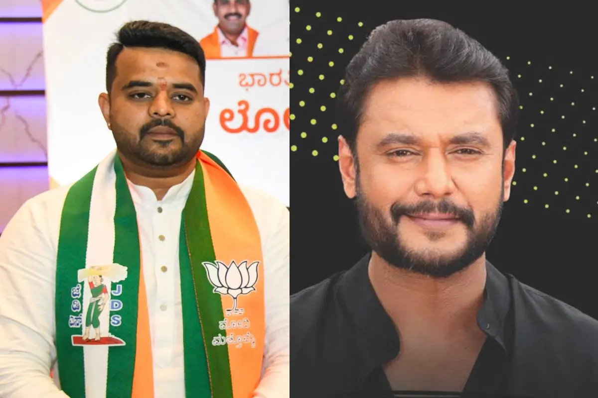 Prajwal Revanna, Darshan Thoogudeepa | File photo