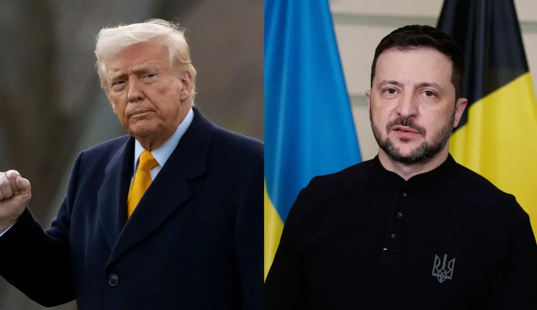 US President Donald Trump, Ukraine President Volodymyr Zelenskyy | File Photo