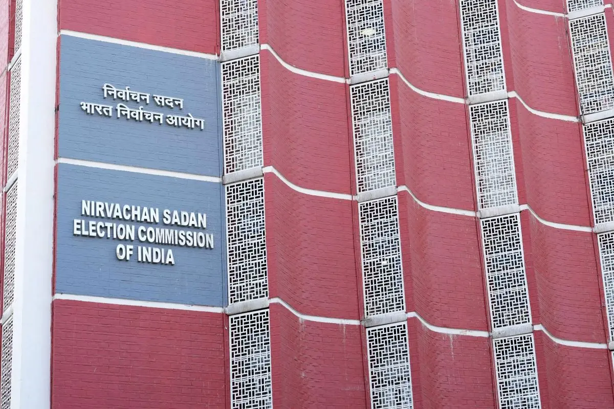 Election Commission of India. Photograph: PTI Photo/Kamal Kishore