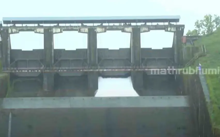 Banasura Sagar Dam shutter opened