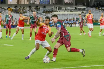 Durand Cup 2025 quarterfinal: Diamantakos brace seals East Bengal’s 2-1 win over Mohun Bagan
