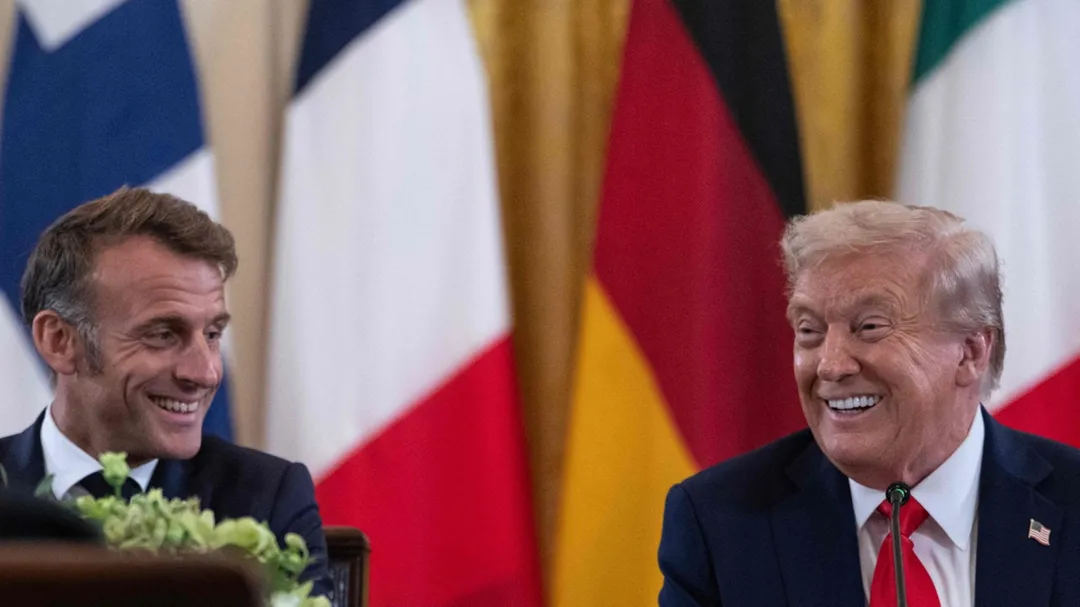 Putin wants to make a deal, for me': Trump's hot mic moment with Macron goes viral amid Ukraine peace push | WATCH