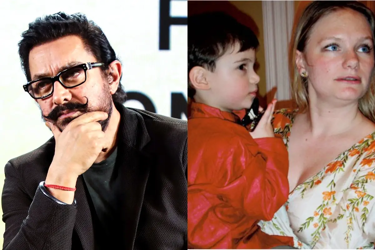 Aamir Khan, Jessica Hines | Photo: ANI, X