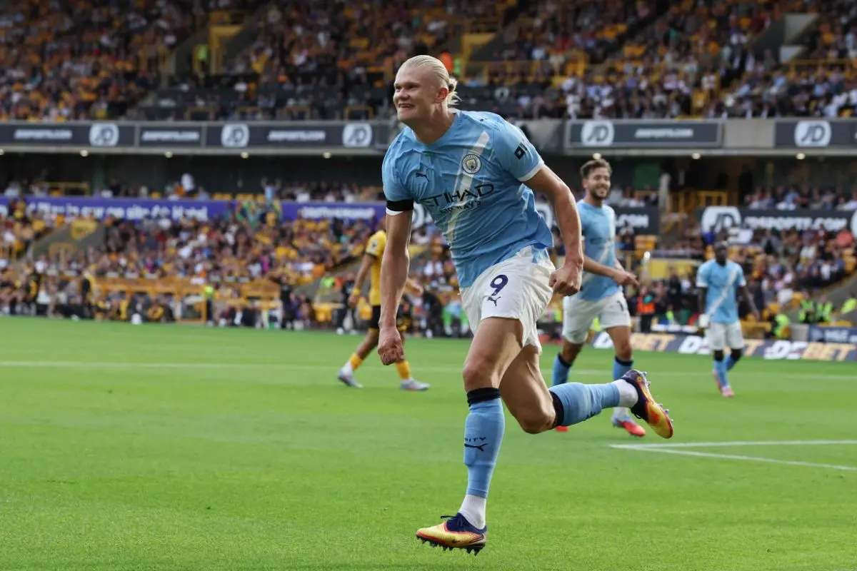 Manchester City's Norwegian striker #09 Erling Haaland | Photo: AFP