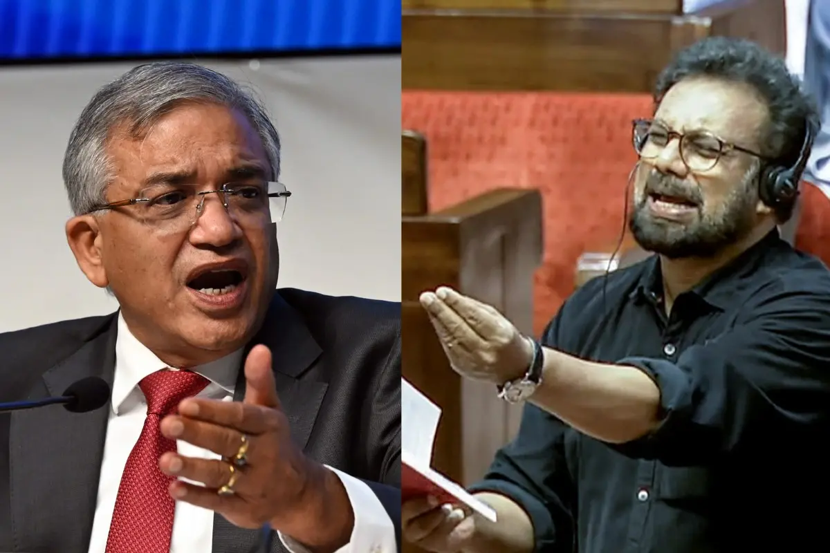 CEC Gyanesh Kumar, CPM MP John Brittas | File Photo
