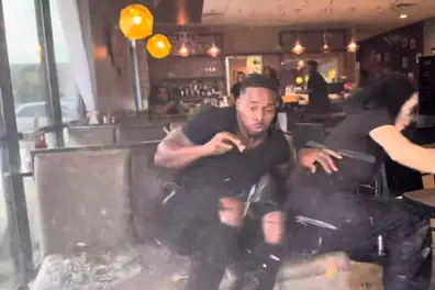 The 'last meal': Food influencers survive horrifying crash while filming | WATCH