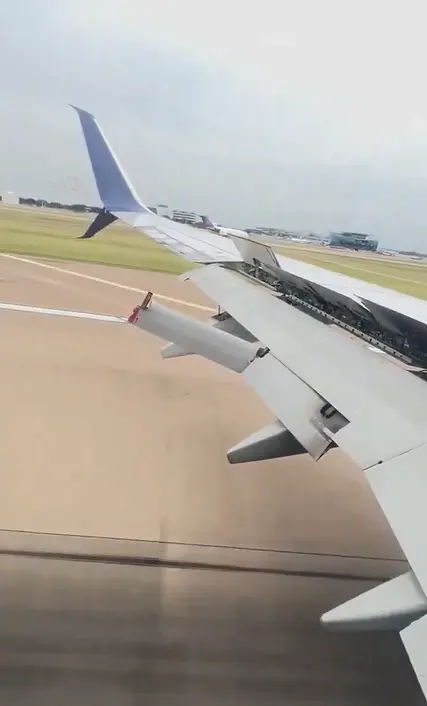Screengrab from a video captured by a passenger aboard the Delta Boeing flight | Photo: X