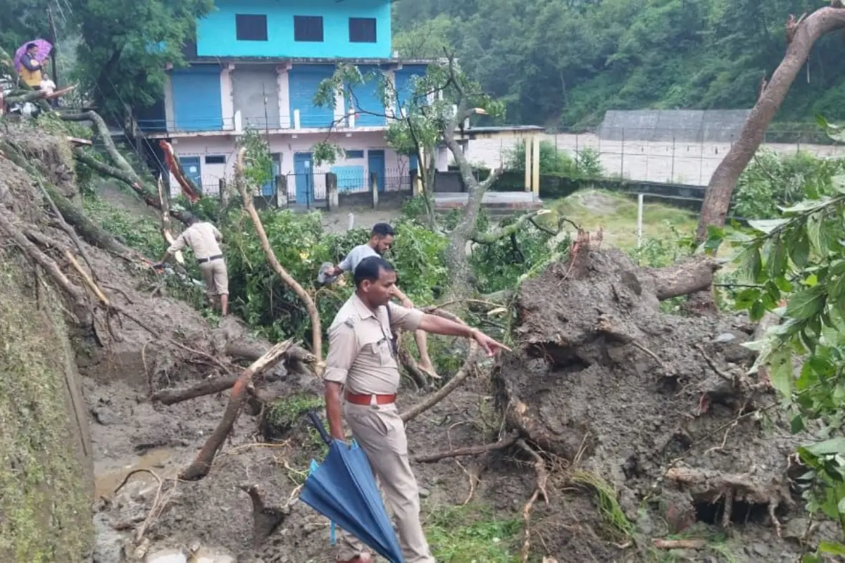 Cloudburst hits Uttarakhand's Chamoli district | Photo: X/@chamolipolice