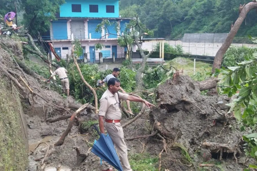 Cloudburst hits Uttarakhand's Chamoli\u00A0district