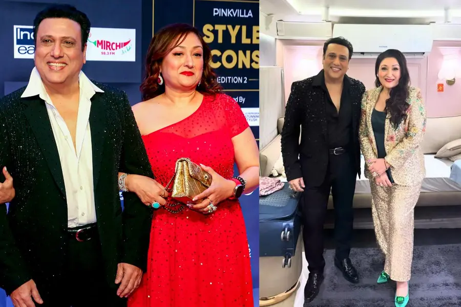 Actor Govinda and Sunita Ahuja