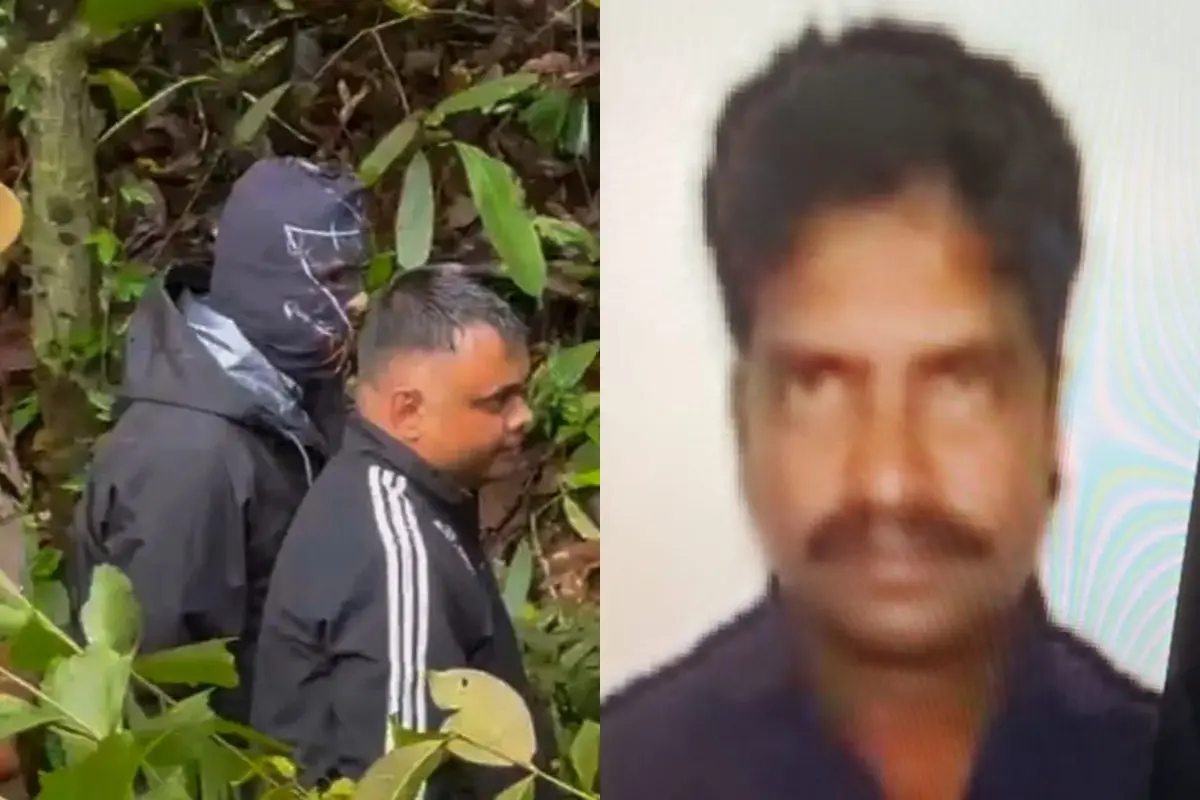 Dharmasthala 'Masked Man', whose identity has now been revealed was arrested by SIT | Photo: PTI, X