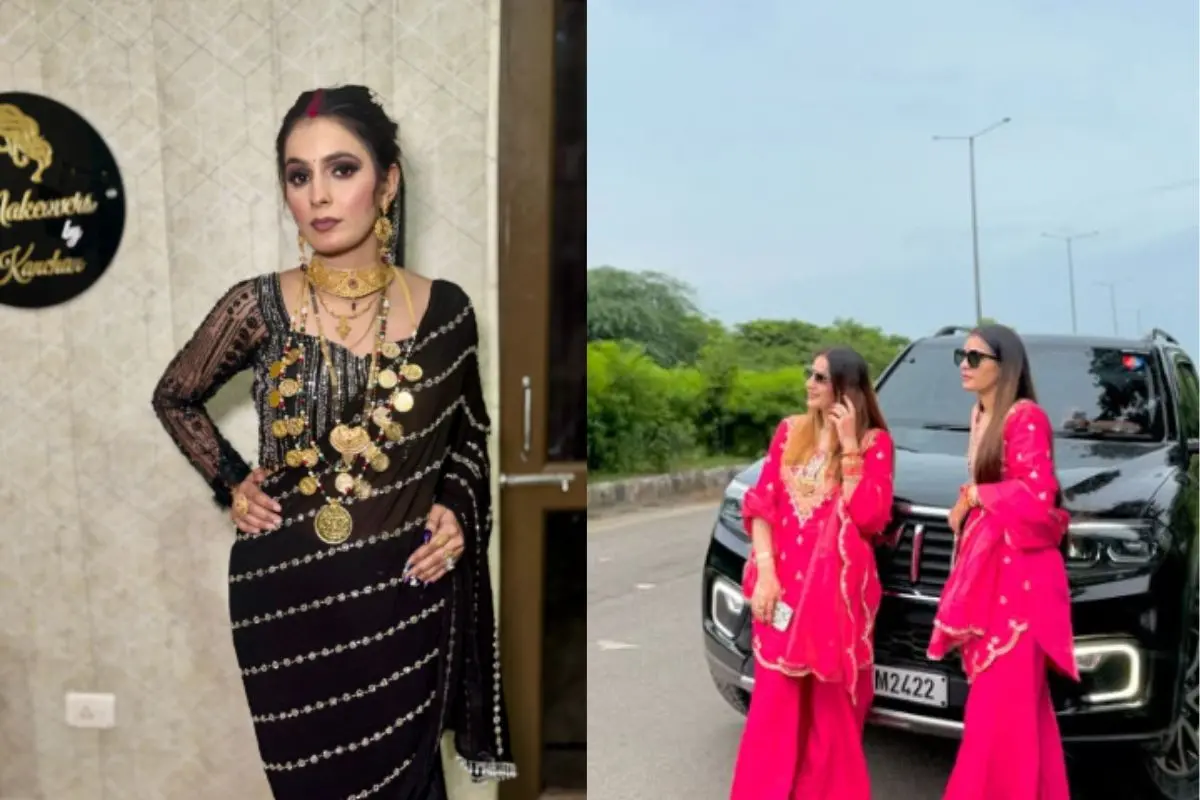 Nikki Bhati (left), pictured with her sister Kanchan (right)
