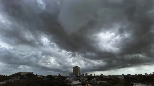 Rain clouds fill the city skyline in Kochi | File photo: AP
