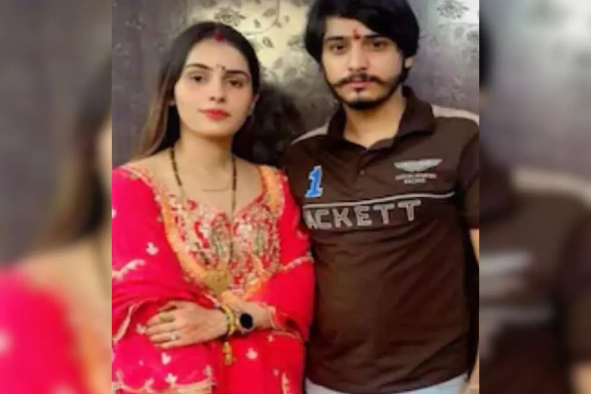 The victim Nikki with her husband Vipin, arrested in the dowry death case | Photo: X