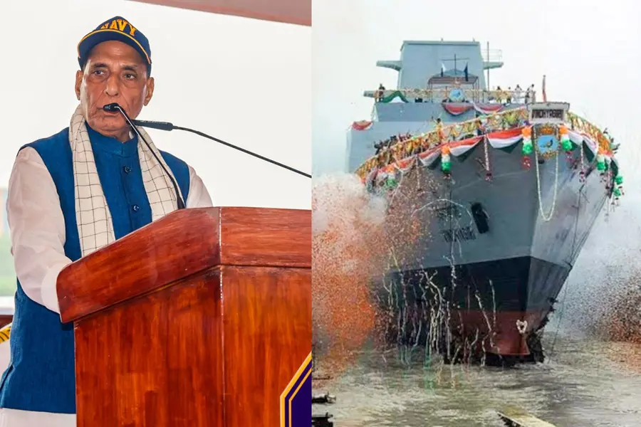 ‘One nation has flying F-35, India has floating F-35’ Rajnath Singh on India’s warships