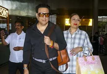 Bollywood actor Govinda with his wife Sunita Ahuja | PTI