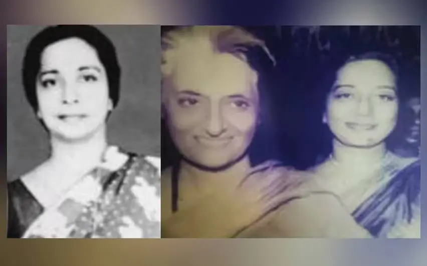 Dr Mercy Oommen, with former PM Indira Gandhi after the former became the state president of IMA