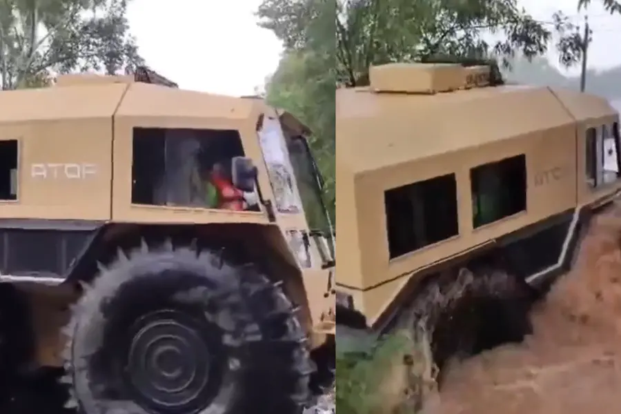 Beast on wheels! Army deploys ATOR N1200 for Punjab flood ops | WATCH
