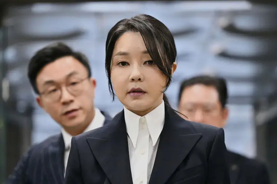 South Korea's former first lady Kim Keon Hee, wife of impeached former president Yoon Suk Yeol | File photo: AP