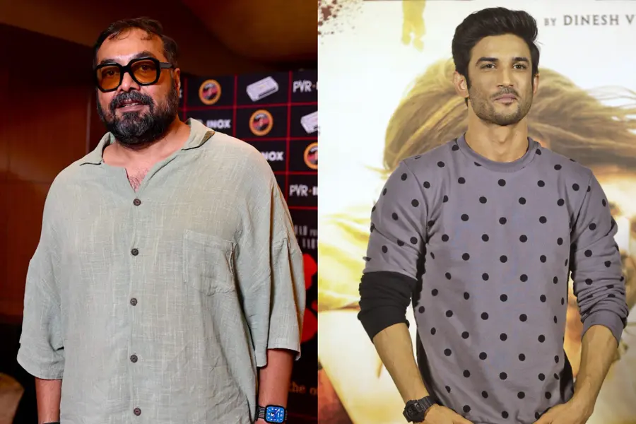 Anurag Kashyap, Sushant Singh Rajput | AFP/AP