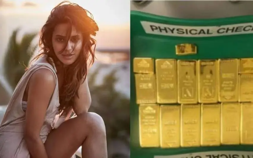 Kannada actor Ranya Rao, the seized gold