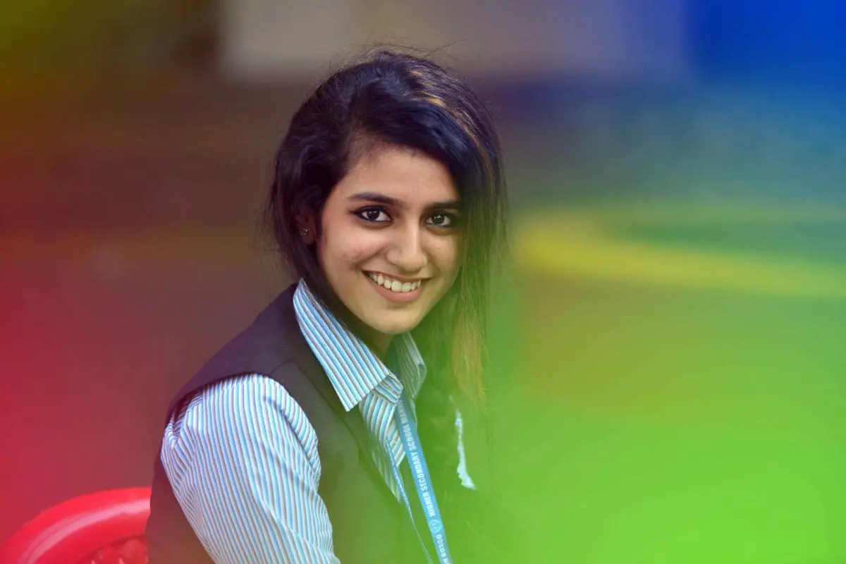 Priya Prakash Varrier, film actress. Photo: MBI