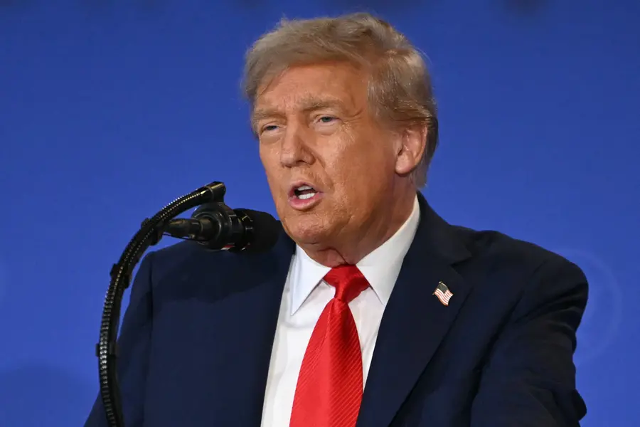US President Donald Trump