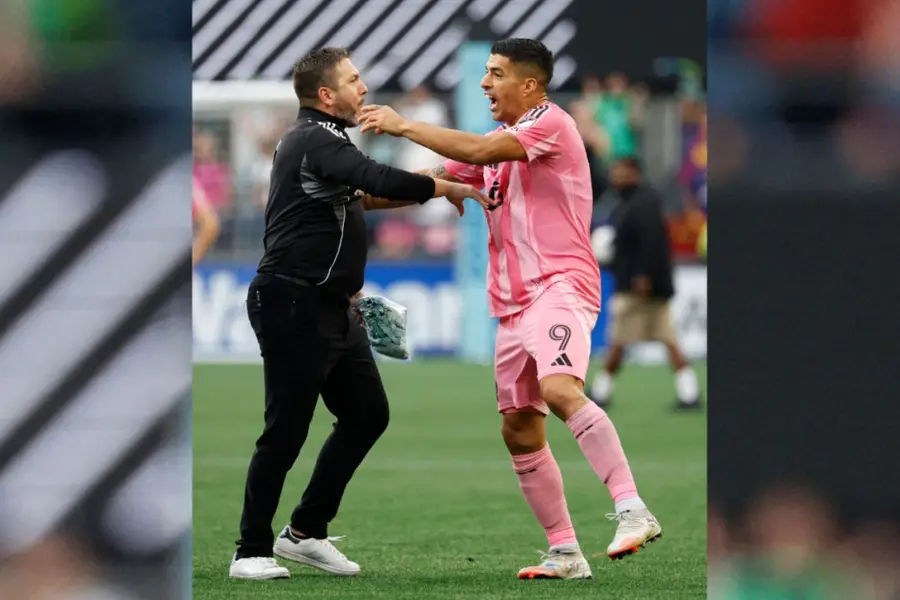 ‘Not an image I want to portray to my family or team’: Suárez suspended for 6 Leagues Cup matches after spitting incident