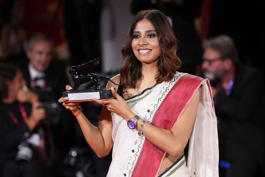 Anuparna Roy, winner of the Orizzonti best director award for 'Songs of the Forgotten Trees'