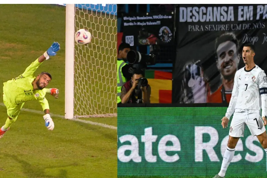 Here to stay! Here to rule! Ronaldo's thunderous long range volley in WC qualifier leaves football world speechless!