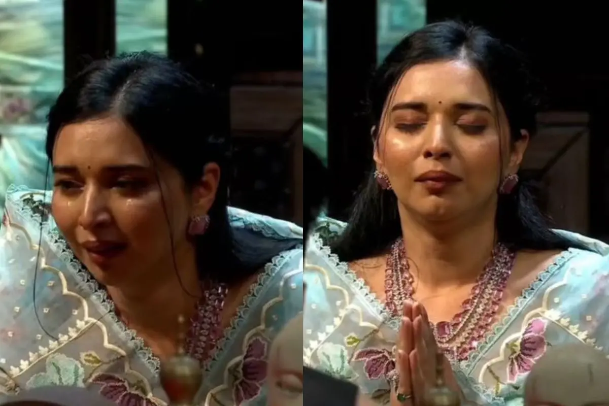 Tanya Mittal breaks down on Bigg Boss 19