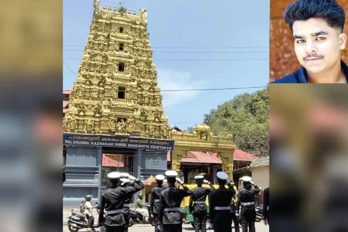 Visual from viral video-Anishith K(Inset)