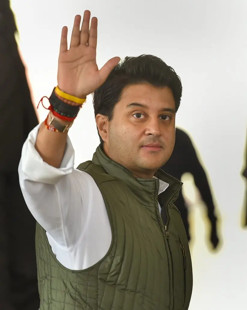 ജ്യോതിരാദിത്യ സിന്ധ്യ. Photo: PTI