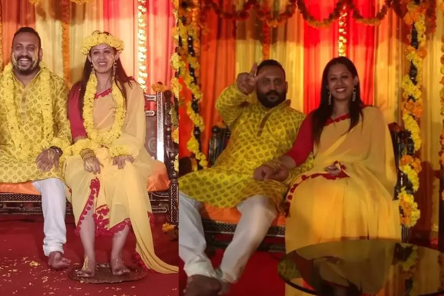 കല്യാണമിങ്ങെത്തി; സൗഭാഗ്യയുടെ ഹല്ദി മെഹന്ദി ചിത്രങ്ങള് വൈറല്