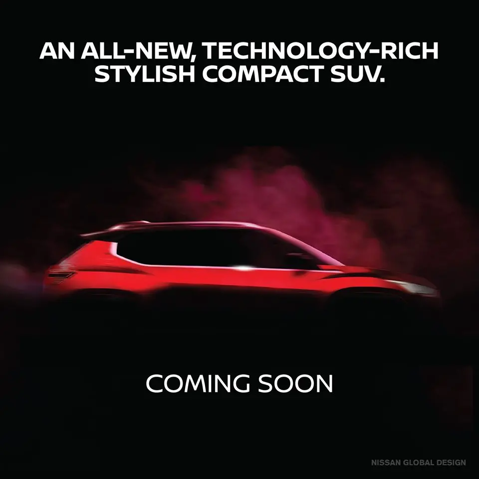 Nissan New Compact SUV Teaser