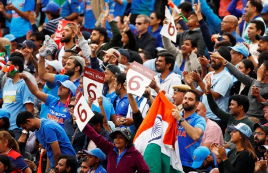 Indian Cricket Fans   Photo Courtesy: Reuters