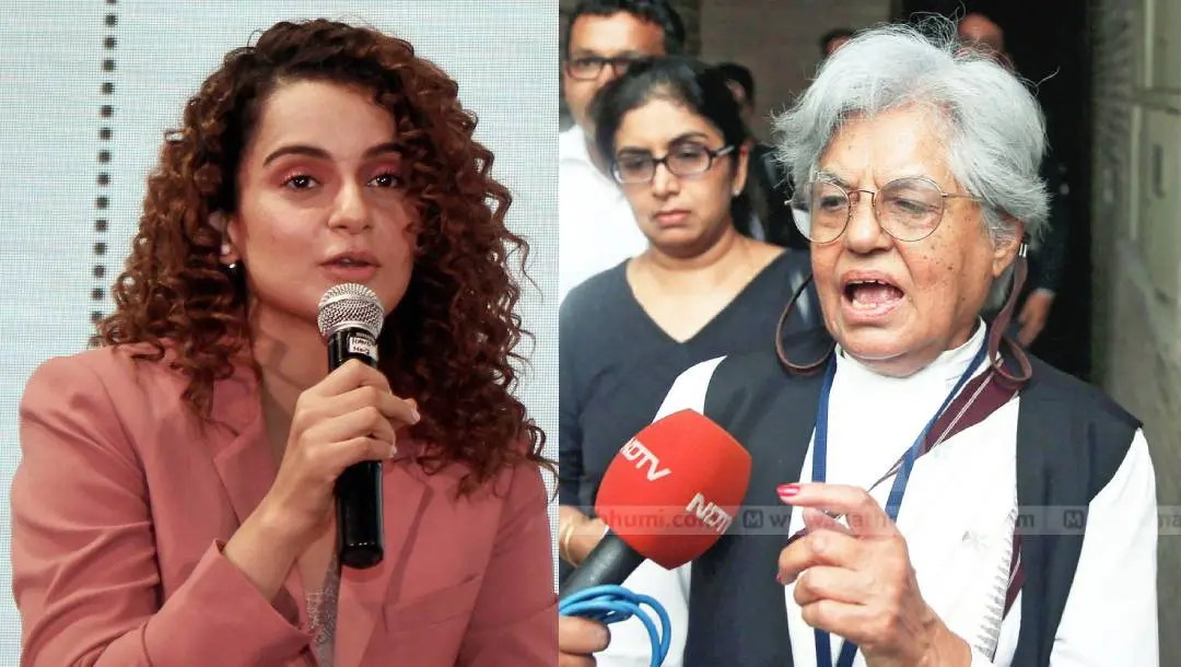 Kangana Ranaut and Indira Jaising. Photo: PTI| Mathrubhumi Archives