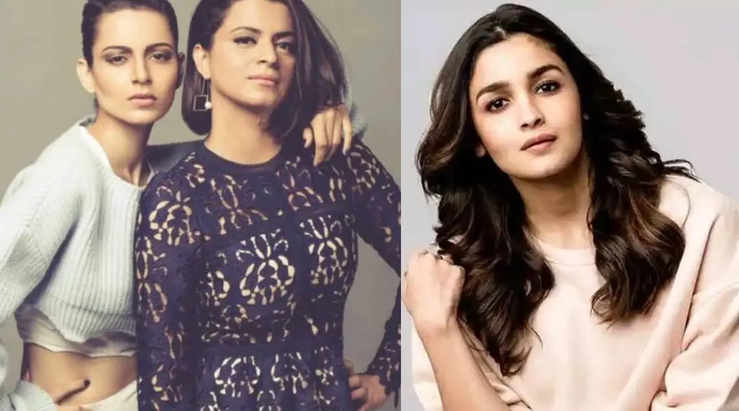 Kangana, Rangoli, Alia