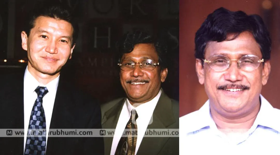 ഫിഡെ പ്രസിഡന്റായിരുന്ന കിര്സന് ഇല്യുംഷിനോവിന് ഒപ്പം | Photo: Mathrubhumi Archives