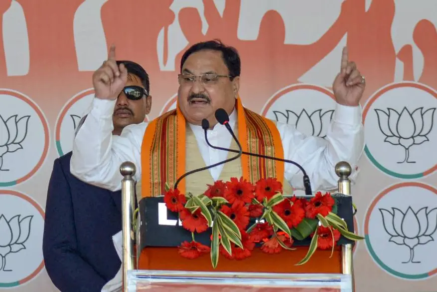 രാജ്യം മാറി; കോണ്ഗ്രസിന്റെ രാഷ്ട്രീയത്തിന് അവസാനമായിരിക്കുന്നു - ജെ.പി നഡ്ഡ